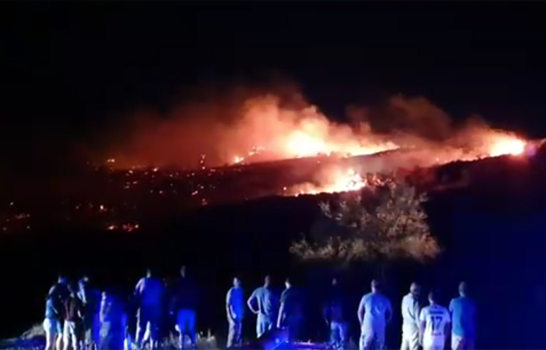 Θρίλερ με ιπτάμενο αντικείμενο που έπεσε στα Κατεχόμενα