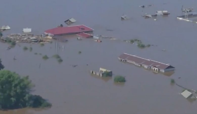 Πολύνεκρες πλημμύρες κοντά στη λίμνη Βαϊκάλη