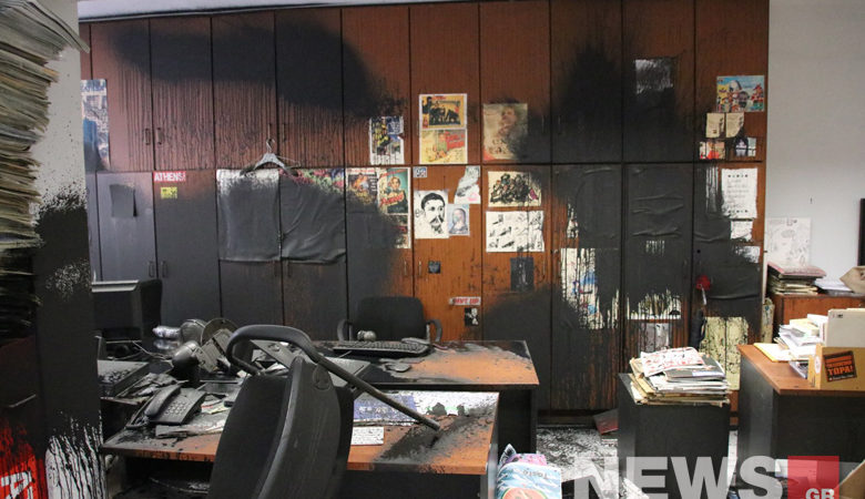 Βίντεο της επίθεσης του «Ρουβίκωνα» στα γραφεία της Athens Voice