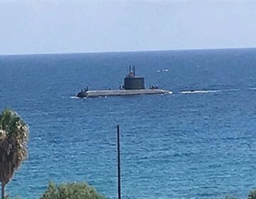 Τουρκικό υποβρύχιο ανοιχτά της κατεχόμενης Κερύνειας