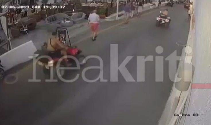 Γουρούνα έπεσε πάνω σε τέσσερις τουρίστες – Σοκάρει το βίντεο