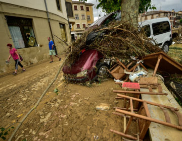 Ένας νεκρός από τις καταρρακτώδεις βροχές στη Ναβάρα της Ισπανίας