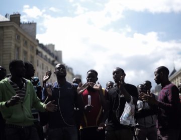 Κατάληψη μεταναστών στο Πάνθεον στο Παρίσι