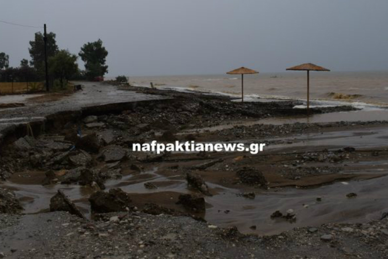 Ναύπακτος: Αποκαταστάθηκε η κυκλοφορία των οχημάτων στον αυτοκινητόδρομο της «Ιονίας» οδού