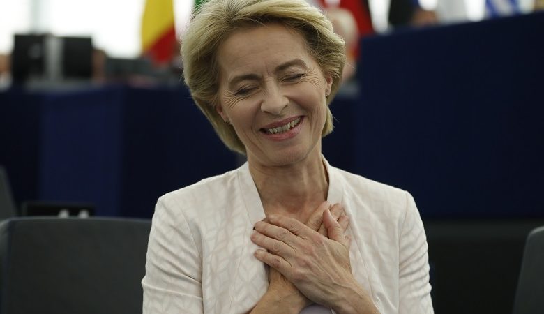 Η Ούρσουλα φον ντερ Λάιεν νέα πρόεδρος της Ευρωπαϊκής Επιτροπής