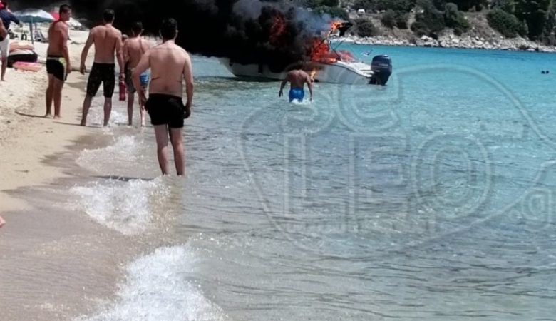 Έκρηξη σε σκάφος αναψυχής στη Χαλκιδική