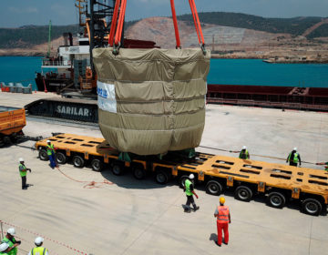 Έφτασε στο Ακούγιου κρίσιμο εξάρτημα του πυρηνικού σταθμού της Τουρκίας