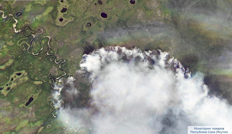 Οι πυρκαγιές στη Σιβηρία όπως φαίνονται από το Διάστημα