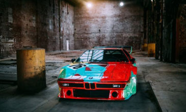 Ο Andy Warhol τιμά την BMW M1 ένα μοντέλο σταθμό της Βαυαρικής αυτοκινητοβιομηχανίας