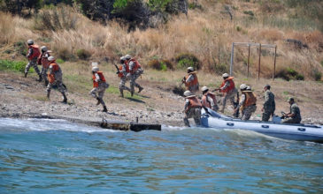 Αποβατική άσκηση των Τούρκων μαζί με Καταριανούς στο Αιγαίο