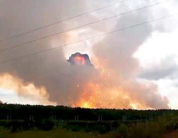 Ένας νεκρός και 8 τραυματίες από την πυρκαγιά σε αποθήκη πυρομαχικών στη Σιβηρία