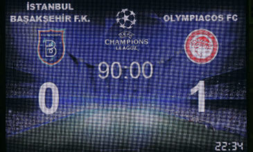 Champions League: Κέρδισε 1-0 ο Ολυμπιακός μέσα στην Τουρκία