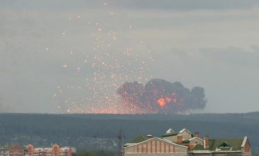 Νέες εκρήξεις με πέντε τραυματίες σε αποθήκες πυρομαχικών στη Σιβηρία