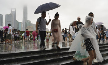 Στους 28 οι νεκροί από τον τυφώνα στην Κίνα