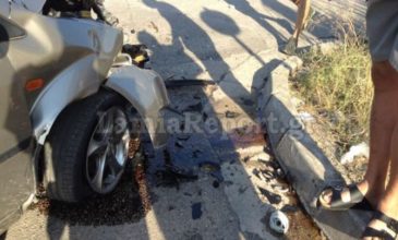 Σοκαριστικό τροχαίο με πέντε τραυματίες στην επαρχιακή οδό Χαλκίδας – Αφρατίου