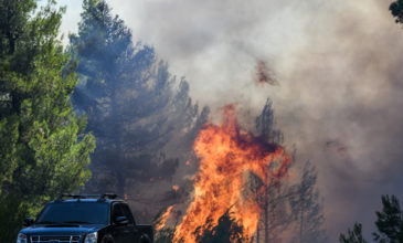 Υπό έλεγχο τέθηκε η πυρκαγιά σε δασική περιοχή στη Σιθωνία Χαλκιδικής