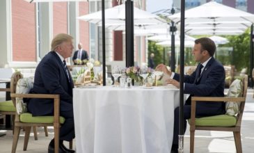 Τραμπ-Μακρόν στο G7: Οι κρίσεις απαιτούν στενή συνεργασία