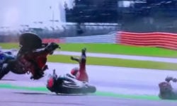 Σοκαριστικό ατύχημα στο Moto GP: Αρπαξε φωτιά μία Ducati