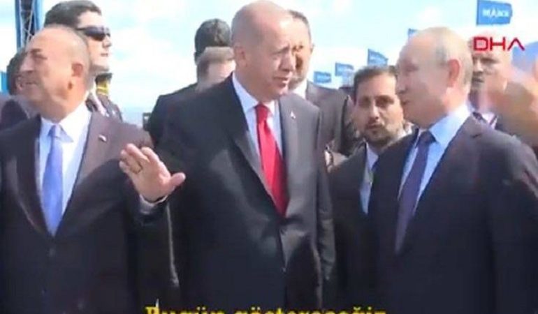 Ερντογάν σε Πούτιν μπροστά στα SU-57: Από αυτά θα πάρουμε;