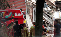Κατέρρευσαν σπίτια στην Αμβέρσα από ισχυρή έκρηξη