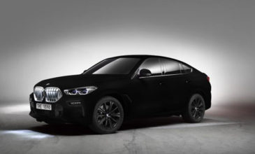 H 3η γενιά BMW X6 σε απόλυτο μαύρο χρώμα