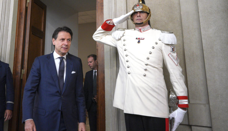 Ιταλία: Στον Ματαρέλα ο Κόντε, αναμένεται η παρουσίαση της νέας κυβέρνησης