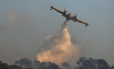 Πυρκαγιά σε αγροτοδασική έκταση στη Λέσβο