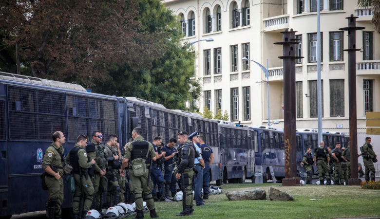 «Αστακός» η Θεσσαλονίκη για την ΔΕΘ –  3.500 αστυνομικοί, ελικόπτερα και εισαγγελείς