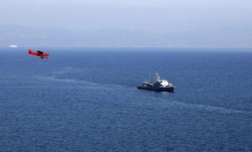 Μυτιλήνη: Διαρροή λαδιών στο λιμάνι από πλοίο της Frontex