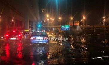 Σοβαρά προβλήματα από τις καταιγίδες στη Θεσσαλονίκη