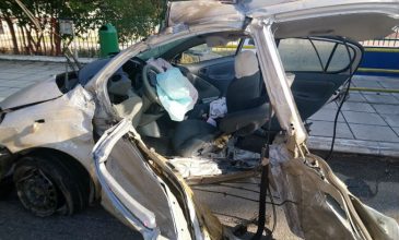 Εικόνες που προκαλούν τρόμο από το τροχαίο δυστύχημα στη Θεσσαλονίκη