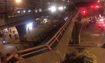 Τρεις οι νεκροί από την κατάρρευση γέφυρας στην Κίνα