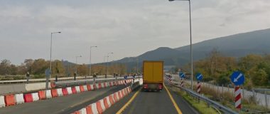 Διακοπή της κυκλοφορίας σε τμήμα της Επαρχιακής Οδού 1 Θεσσαλονίκης-Καλοχωρίου λόγω εργασιών