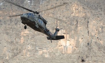Τουρκικό στρατιωτικό ελικόπτερο συνετρίβη στη Συρία