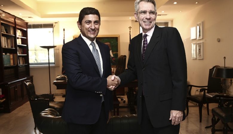 Συνάντηση Αυγενάκη-Πάιατ για στενότερη συνεργασία των δύο χωρών σε αθλητικό επίπεδο