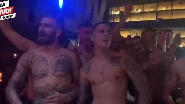 Παίκτες της ΑΕΚ χόρευαν ημίγυμνοι και έβριζαν τον Ολυμπιακό στο πάρτι του Βράνιες
