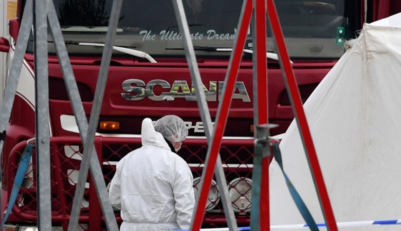 Λονδίνο: Αυτή είναι η νταλίκα με τα 39 πτώματα