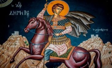 Άγιος Δημήτριος: Γιατί απεικονίζεται καβαλάρής σε κόκκινο άλογο