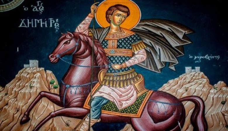 Άγιος Δημήτριος: Γιατί απεικονίζεται καβαλάρής σε κόκκινο άλογο