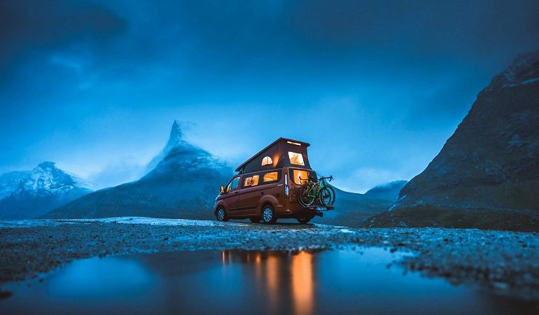 Περιπέτεια στην Νορβηγία με το Ford Transit Custom Nugget