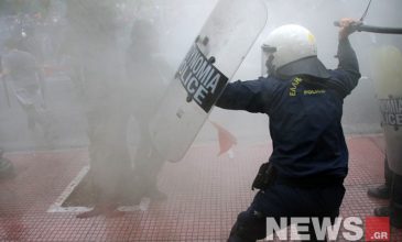 Επεισόδια και χημικά στο πανεκπαιδευτικό συλλαλητήριο