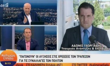 Γεωργιάδης: Έρχονται μειώσεις μετά το «πάγωμα» των αυξήσεων στις προμήθειες των τραπεζών