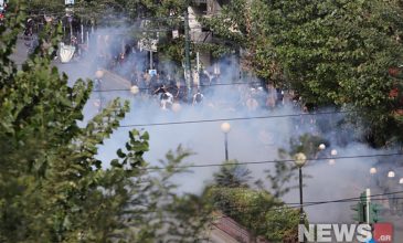 Επεισόδια στην ΑΣΟΕΕ: Δύο αστυνομικοί τραυματίες και τρεις προσαγωγές   