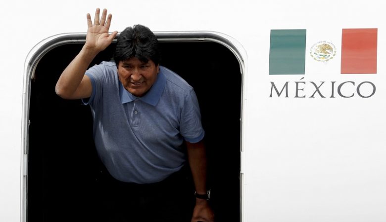 Στο Μεξικό έφθασε ο παραιτηθείς Πρόεδρος της Βολιβίας