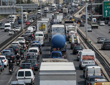 «Έμφραγμα» στον Κηφισό λόγω τροχαίου
