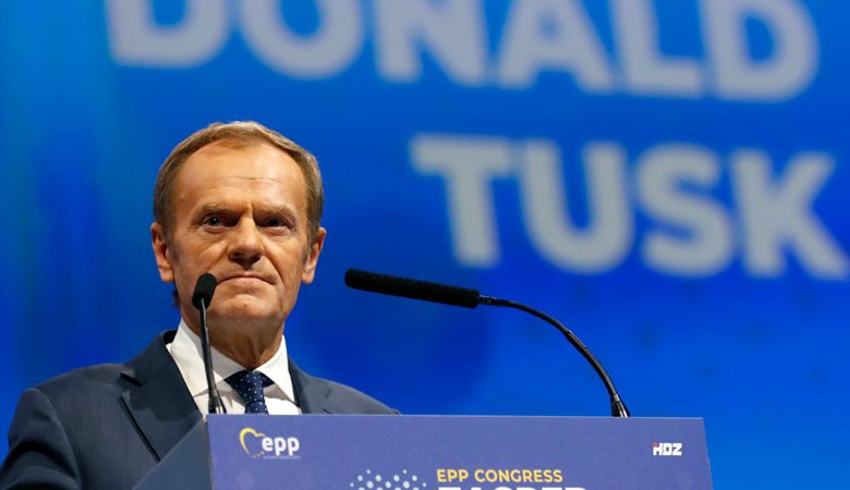 Νέος πρόεδρος του Ευρωπαϊκού Λαϊκού Κόμματος ο Ντόναλντ Τουσκ
