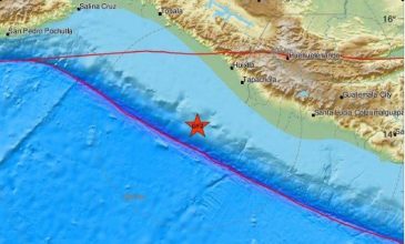 Ισχυρός σεισμός στο Μεξικό