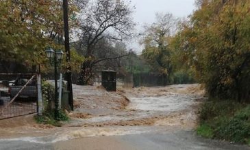 Κακοκαιρία: Πλημμύρες και ζημιές στην Σκιάθο