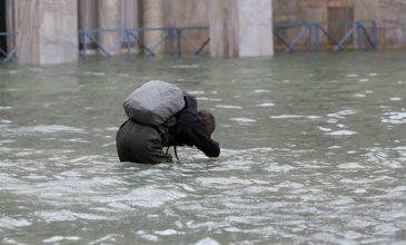 Σφοδρές βροχοπτώσεις ξανά την Βενετία