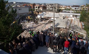 Νέος ισχυρός σεισμός στην Αλβανία